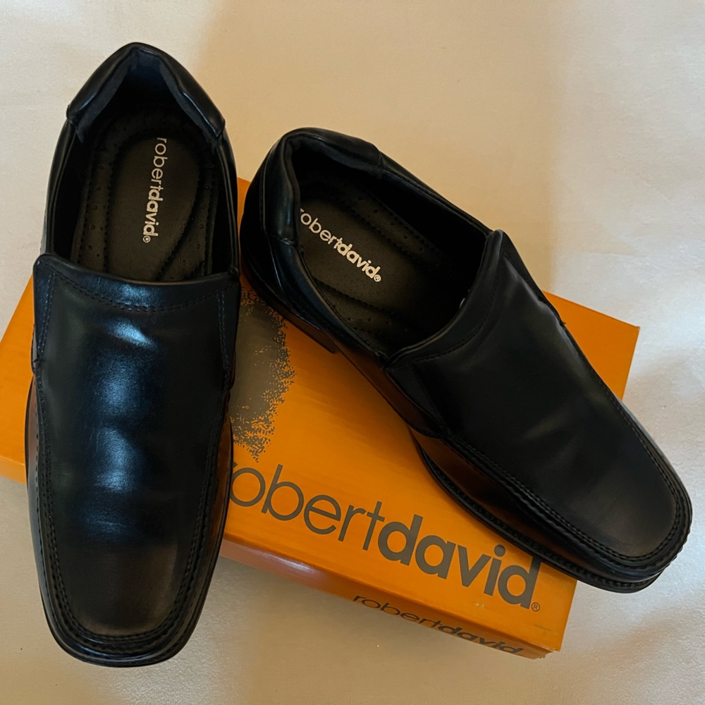 Robert David Lil Tim Boys Dress Shoes
